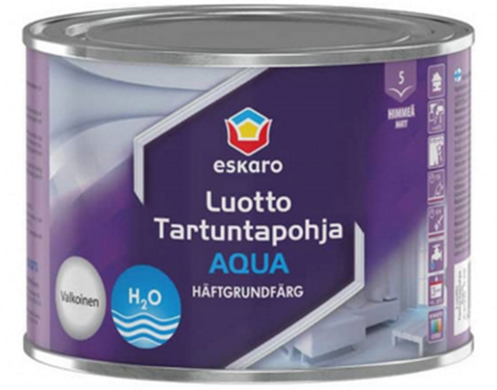 Eskaro Luotto Aqua, адгезійна грунтувальна фарба (для скла, керамічної плитки), 0,45л