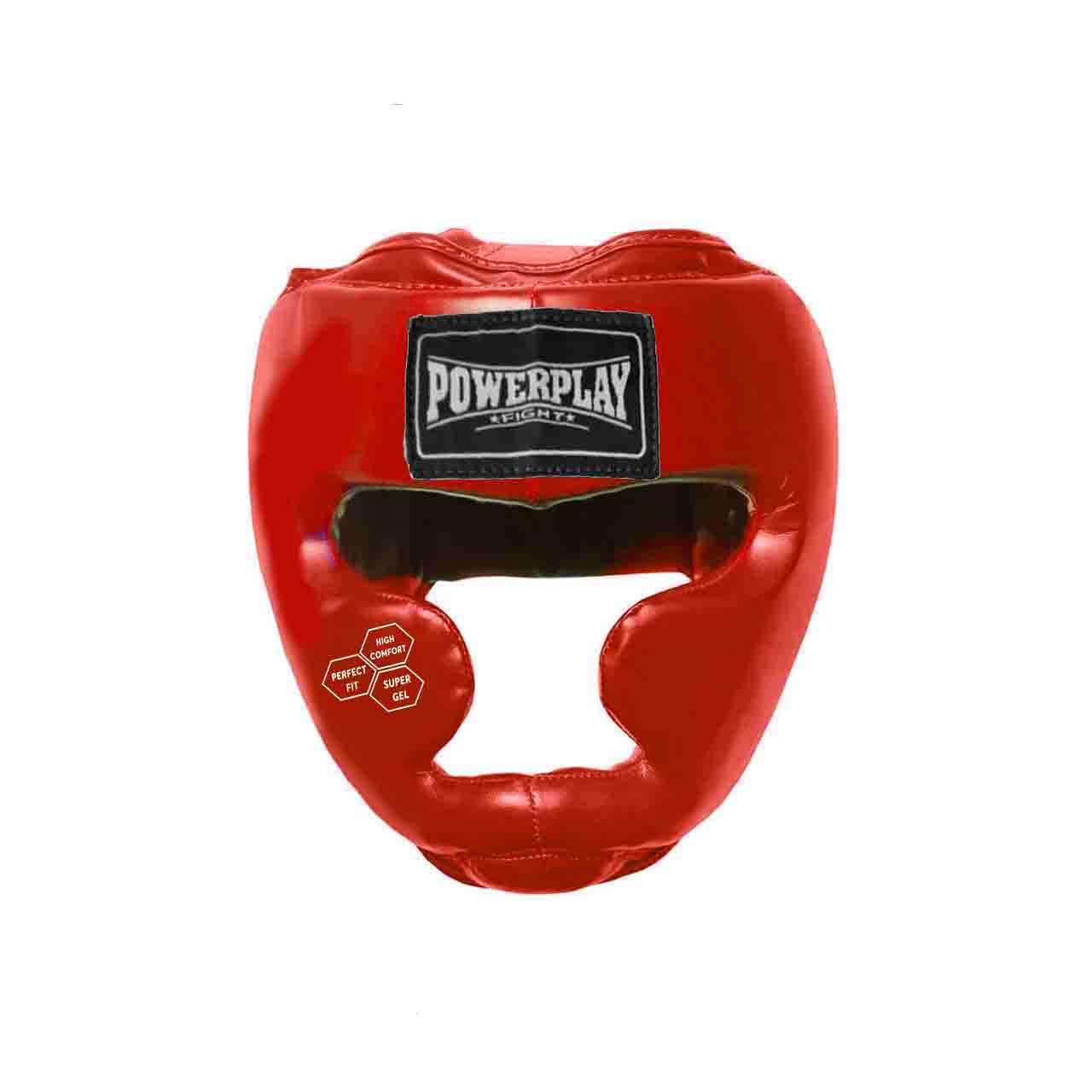 Розпродаж - Боксерський шолом тренувальний PowerPlay 3043 Червоний XS