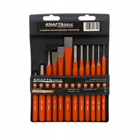 Набори зубил і пробійників