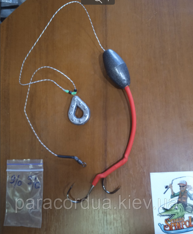 Снасть на сома, хижака. Оснастка   с поплавком