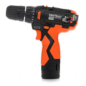 Портативний акумуляторний шуруповерт 1300 мАг Kraft&Dele KD1696 акумуляторний шуруповерт