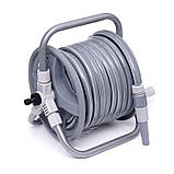Котушка для поливального шланга 20м+2м Kraft&Dele KD2079 котушка для садового шланга переносна, фото 4