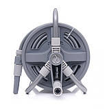 Котушка для поливального шланга 20м+2м Kraft&Dele KD2079 котушка для садового шланга переносна, фото 7