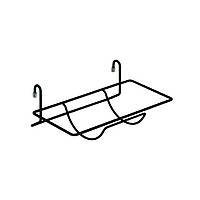 Поличка на рейлінг Lemax для паперових рушників, матовий чорний (YJ-G217 BL)