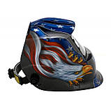 Зварювальна маска з автоматичним затемненням 4DIN Kraft&Dele KD882 маска зварника з автозатемненням, фото 2