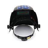 Зварювальна маска з автоматичним затемненням 4DIN Kraft&Dele KD1892 маска зварника з автозатемненням, фото 5