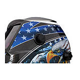 Зварювальна маска з автоматичним затемненням 4DIN Kraft&Dele KD1892 маска зварника з автозатемненням, фото 10