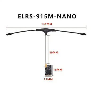 Приймач BAYCK ExpressLRS 915MHz Nano ELRS