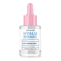 Сироватка-бустер для обличчя MERMADE 4D Hyaluronic Acid & PatcH2O ультразволожуюча, 30 мл