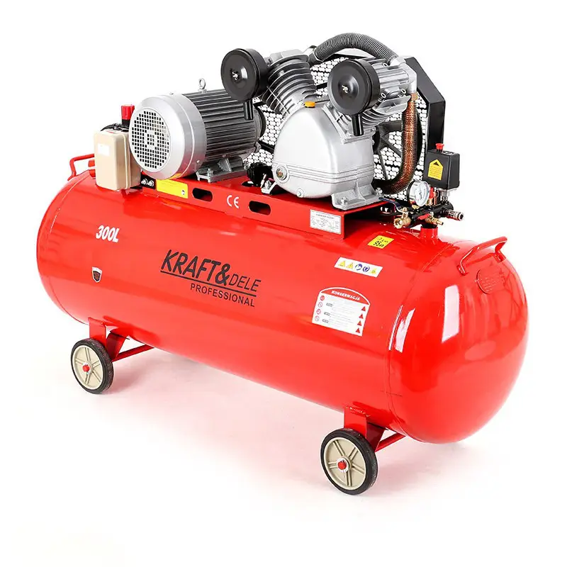Компресор повітряний від виробника 300L 400V Kraft&Dele KD1410 компресор повітряний електричний