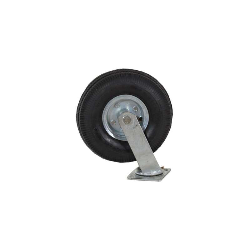 Колесо поворотне платформенне 10" Kraft&Dele KD459 колесо поворотне