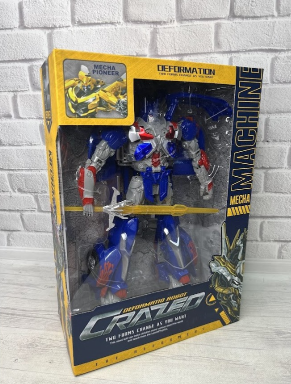 Дитяча іграшка робот автобот-трансформер Оптимус Прайм W 8826