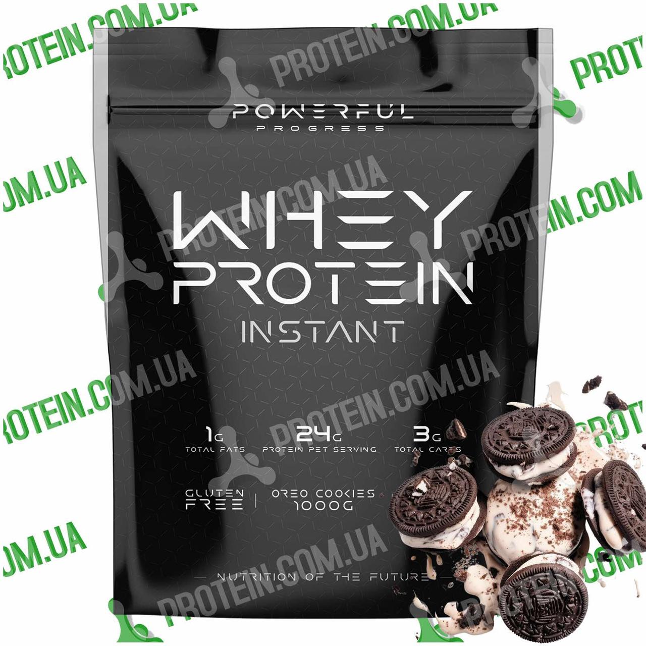 Протеїн Powerful Progress 100% Whey Protein Instant 1 кг Oreo Cookies Печиво Орео