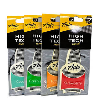 Підвісний ароматизатор для авто Auto Fresh Strawberry ракета, 1 шт