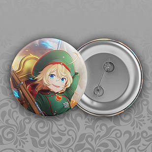 Значок 32 мм Аніме Youjo senki 007