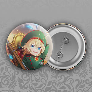 Значок 32 мм Аніме Youjo senki 008