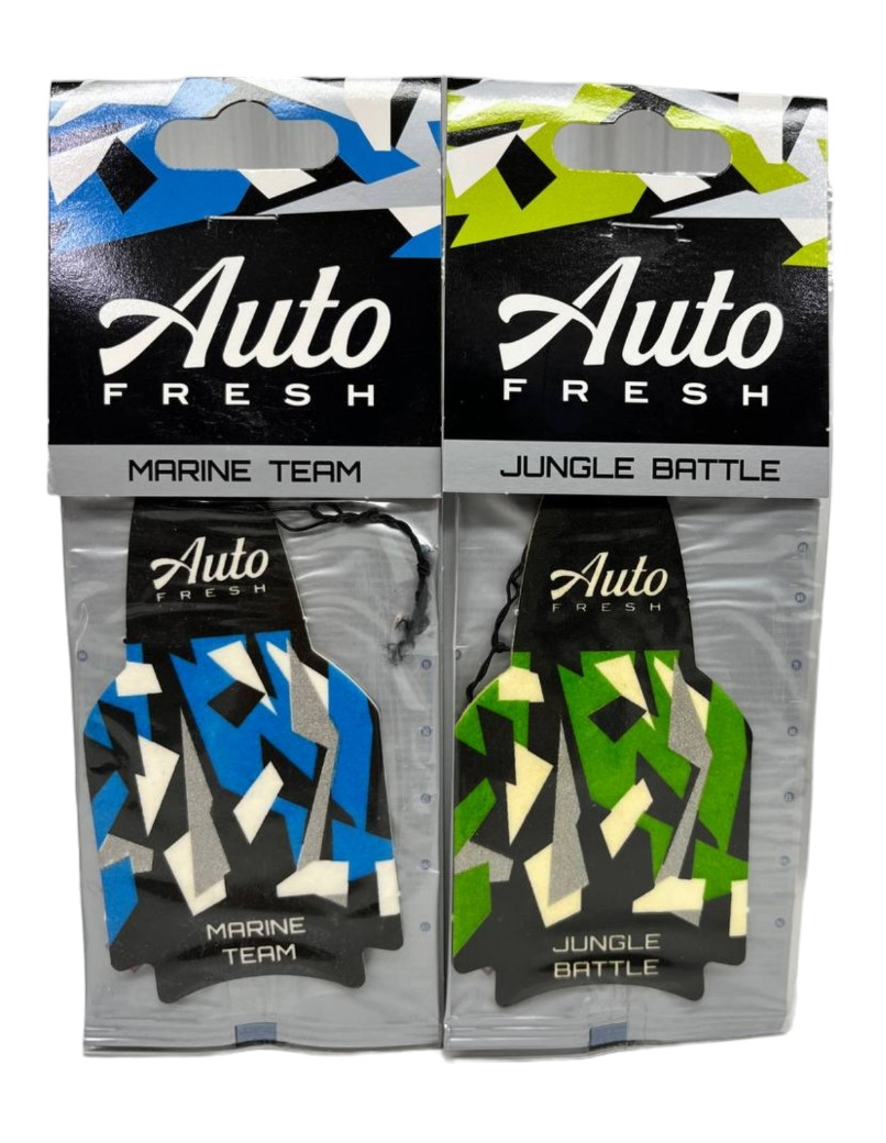 Підвісний ароматизатор для авто Auto Fresh Jungle battle ракета, 1 шт, фото 1