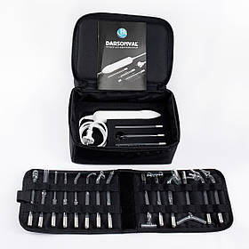 Дарсонваль білий у сумці з набором електродів (17 шт)