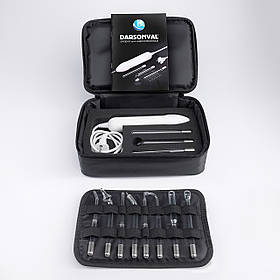 Дарсенваль DARSONVAL White з сумкою та набором електродів (11 шт)