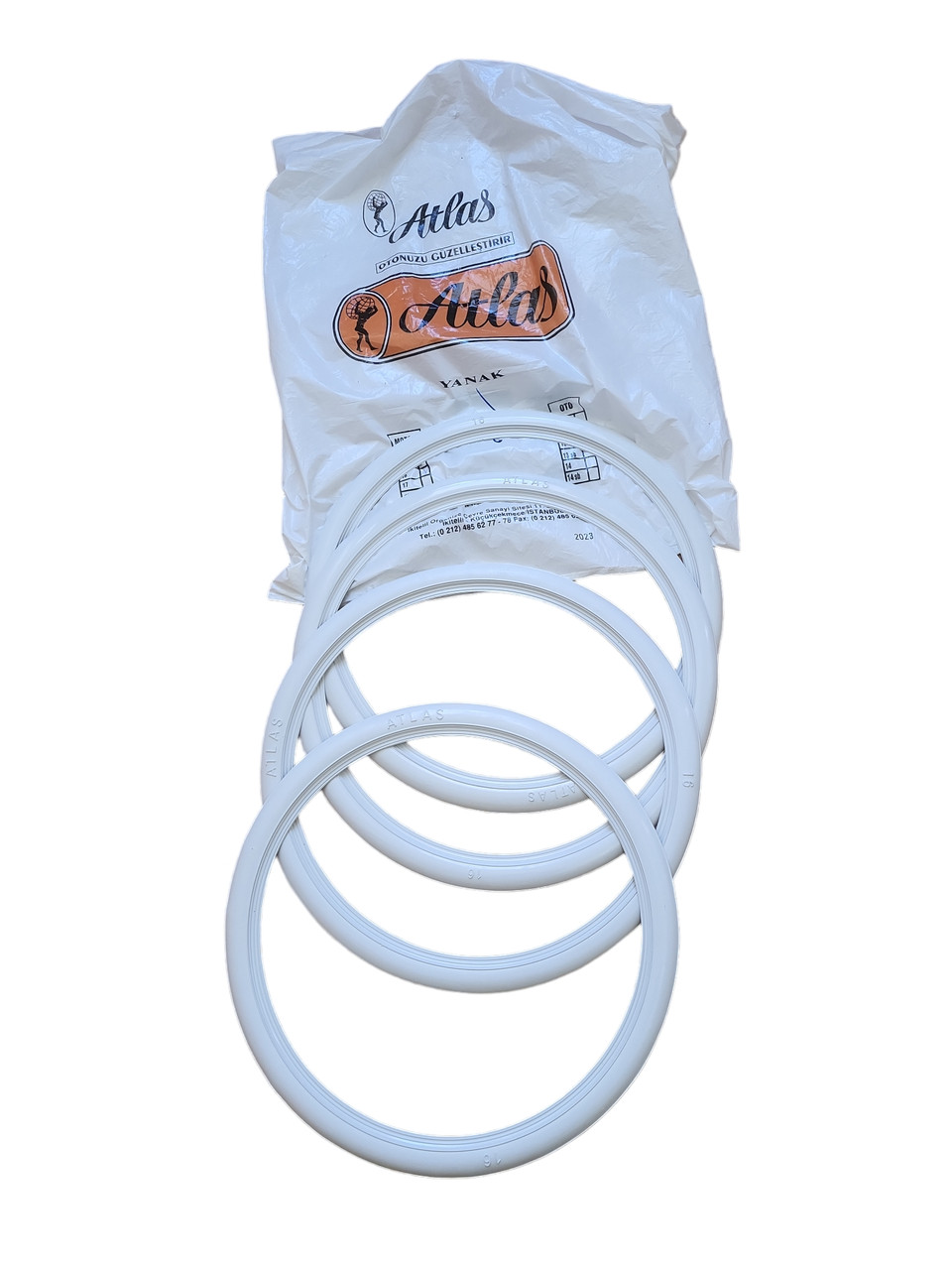 Фліпера на колеса мотоцикла Atlas R16 білі Туреччина вайтволи, вайтбенди 2,9 см, 4 шт