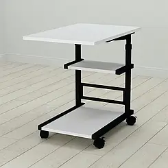 Стіл Приставний Адан 62x40x60 на колесах з регулюванням висоти