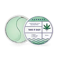 Гідрогелеві патчі під очі MERMADE Take it easy, тонізуючі, 60 шт