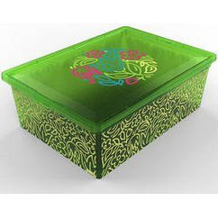 Коробка QUTU LIGHT BOX с/к FLOURESENT GREEN 25л.  (IGHT BOX с/к FLOURESENT GREEN 25л.)