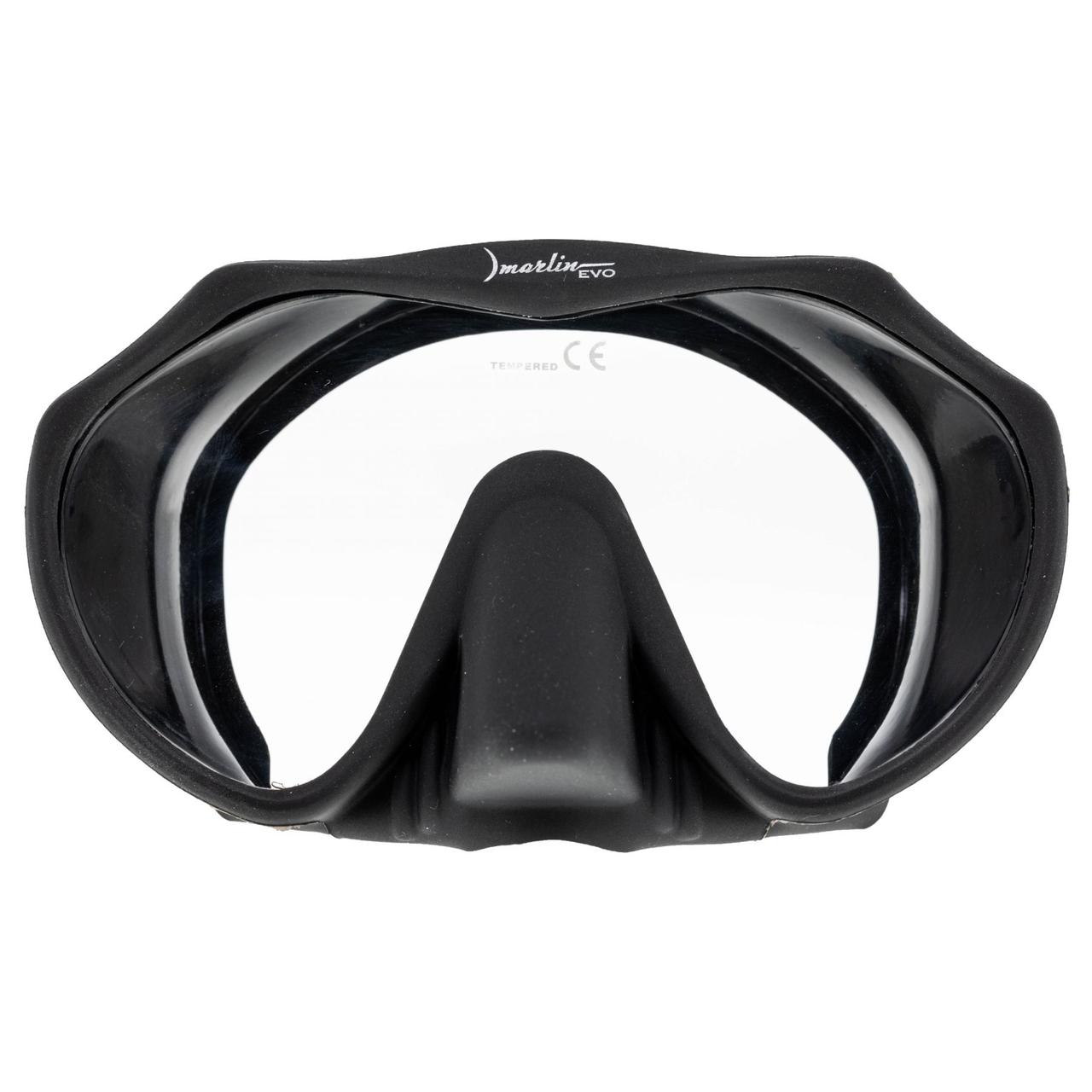 Маска Marlin Frameless Evo Black, фото 1