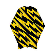 Накидка для гоління Marmara Barber Cape Yellow Thunder Жовта блискавка (10306004)