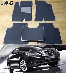 Ворсові килимки на Hyundai Sonata YF EUR '09-14