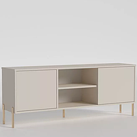 Комбінована сучасна тумба на ніжках із полицями Dominika Домініка No 3 Luxe Studio