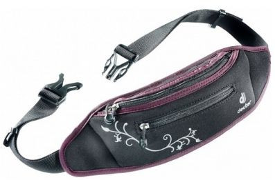 Поясная сумка Neo belt I  Deuter 7525 black-aubergine, черный