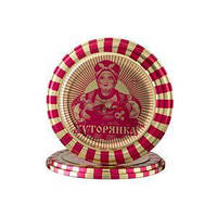 Кришка металева лакована для консервування Хуторянка 50 шт.