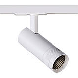 Трековий спотовий світильник Ø62 мм. PT012 (біл) 15W 4000К, фото 5