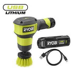 Щітка Ryobi RSCR4-120G акумуляторна 4В USB Lithium, акб 1х2А·год (5133006183)