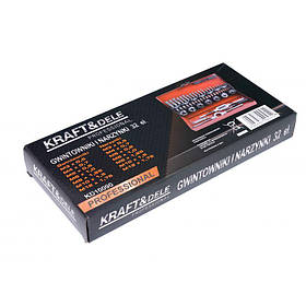 Все для відновлення різьблення 32 ел. Kraft&Dele KD10090 набір для відновлення різьблення