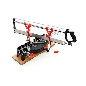 Пила ручна + стусло пластмасове 550 мм Kraft&Dele KD598 пила для точного розпилювання дерева