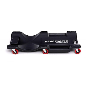 Лежак підкатний для авторемонта 4,5 кг Kraft&Dele KD350 слюсарний лежак