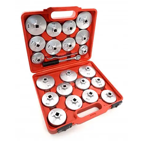 Комплект знімачів для масляних фільтрів 23 шт. Kraft&Dele KD10501 набір ключів для зняття фільтрів