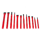 Набір виколоток 28 од. Kraft Dele KD10097 пробійники отвори, фото 5