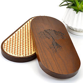 Динамічні мідні цвяхи для ніг з термоясеню, дошки садху з мідними цвяхами з кроком 10 мм 11.5 мм 12.5 мм