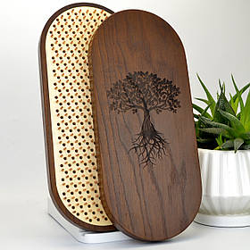 Дошки Садху з термо ясену з мідними цвяхами , для новачків, для початківців з кроком 10 мм Дерево життя