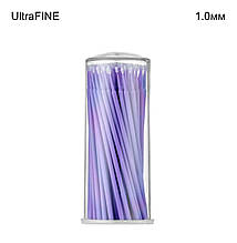 Аплікатори Micro Applicators № 11-40003, 100шт/пак діам.= 1.00 мм; розм.= Ultra Fine (фіолетові) (Tribest/Трібест)