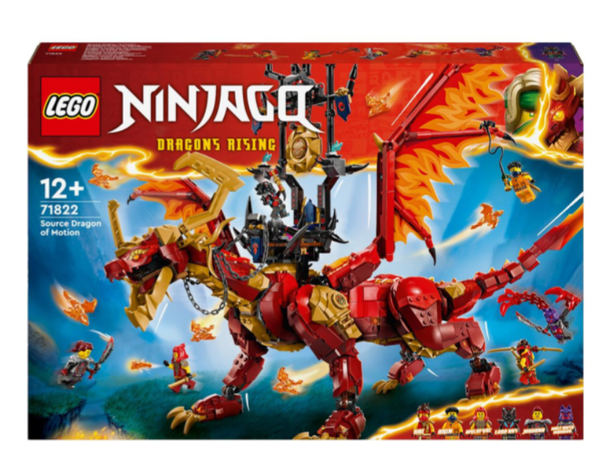 Блоковий конструктор LEGO Джерело Дракон руху (71822) LEGO Ninjago 71822