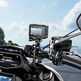 Екшн-камера водонепроникна спортивна HOCO DV101, чорна, фото 8
