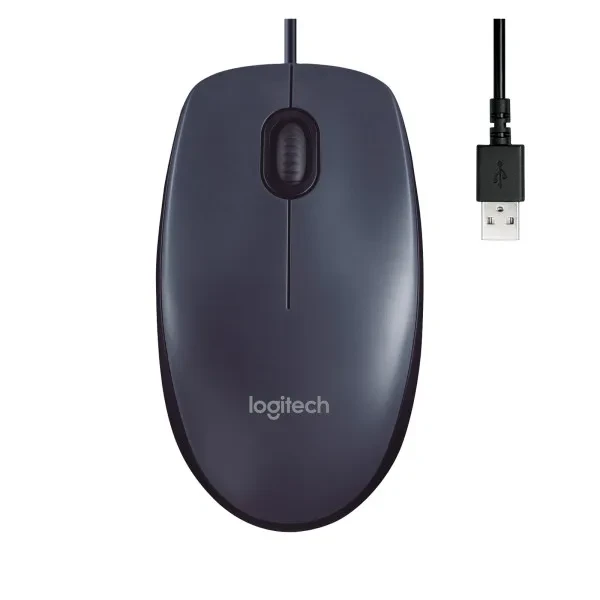 Мишка Logitech B100 Black класична USB