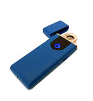 Запальничка спіральна USB ZGP 8070, синя