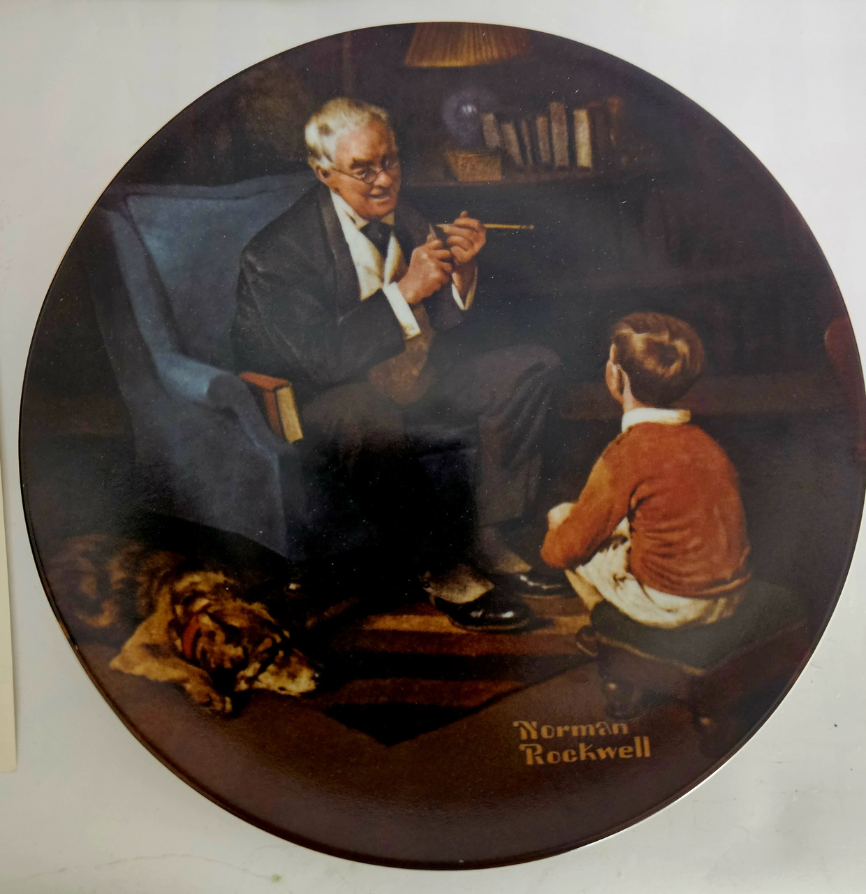 Колекційна, Порцелянова тарілка, Отриманий сон, фото 1