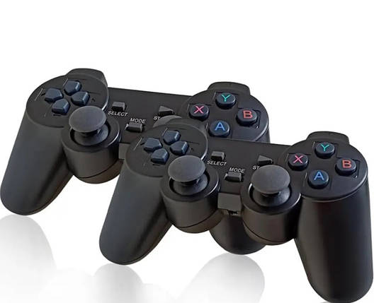 Приставка ігрова з джойстиками бездротовими TV STICK 5G 9402, чорна, фото 2