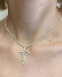 Хрестик з золотом 375п, фото 2